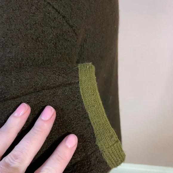 Jantzen Vintage Brown Wool Sweater with Vintage Patches Europe - Picture 8 of 14